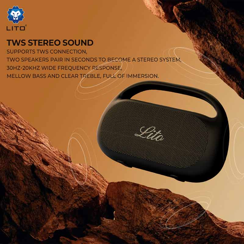 LITO LS12 50W Wireless Portable Outdoor Speaker