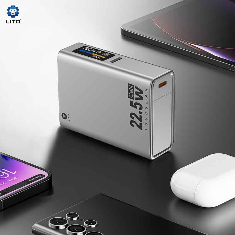 LITO LP05 22.5W GaN Fast Charging Power Bank