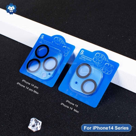 3D Full Cover HD Tempered Glass Camera Lens Protector For iPhone 14 Support Night shot