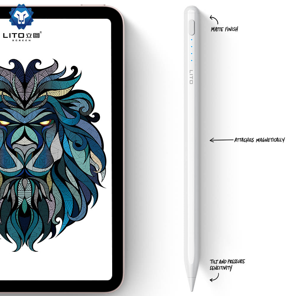 Stylus Pen For iPad With Palm Rejection, Active Pencil Compatible With (2018-2022) Apple iPad ,For Precise Writing/Drawing