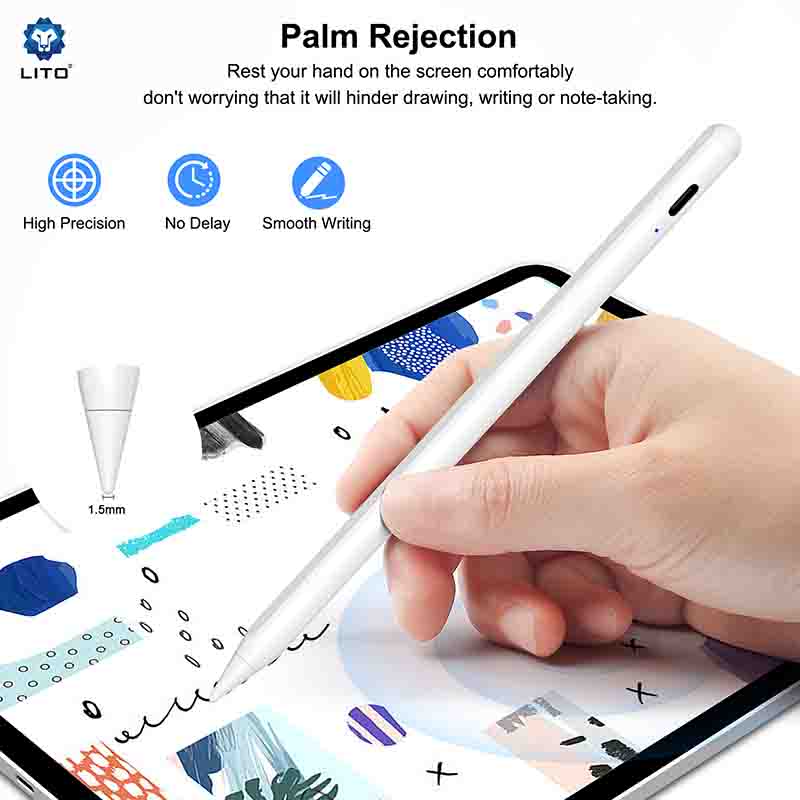 LITO P4 Custom Bluetooth Metal Magnetic Active Stylus Pen for iPad: Precision Meets Portability
