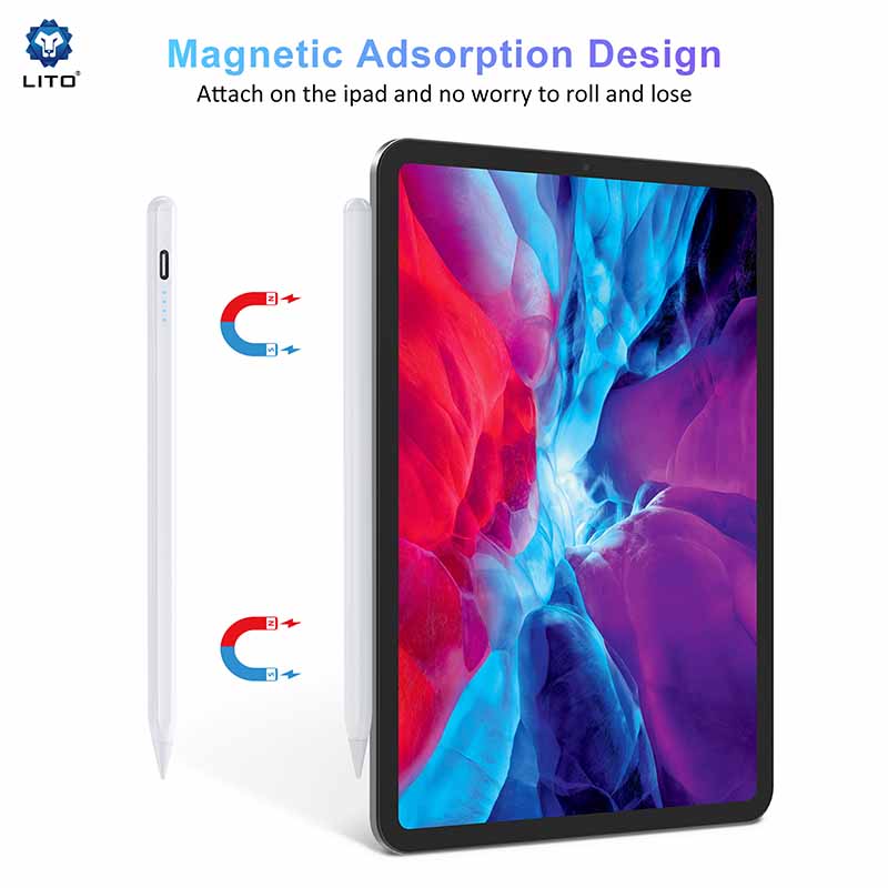 LITO P6 Custom Metal Magnetic Active Stylus Pen for iPad: Precision, Power, and Portability
