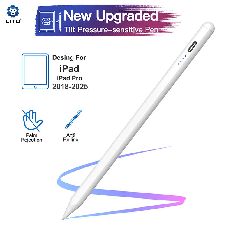 LITO P6 Custom Metal Magnetic Active Stylus Pen for iPad: Precision, Power, and Portability