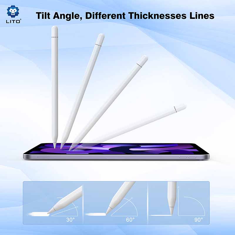 LITO K5 Palm Rejection Magnetic Wireless Stylus Pencil