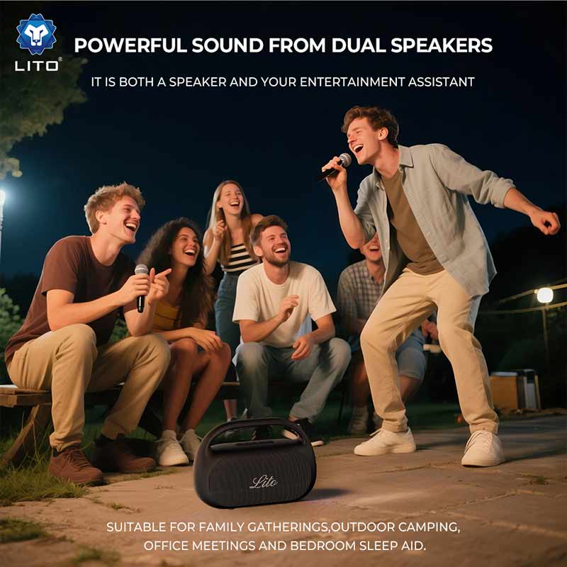 LITO LS12 50W Wireless Portable Outdoor Speaker