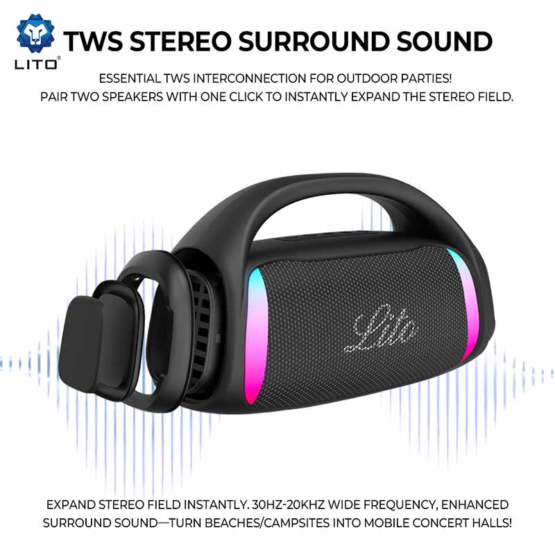 LITO LS11 50W Wireless Outdoor Bluetooth Speaker
