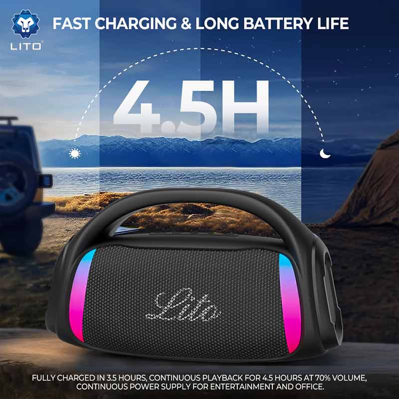 LITO LS11 50W Wireless Outdoor Bluetooth Speaker