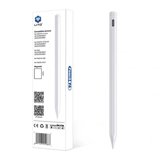 LITO P4 Custom Bluetooth Metal Magnetic Active Stylus Pen for iPad: Precision Meets Portability