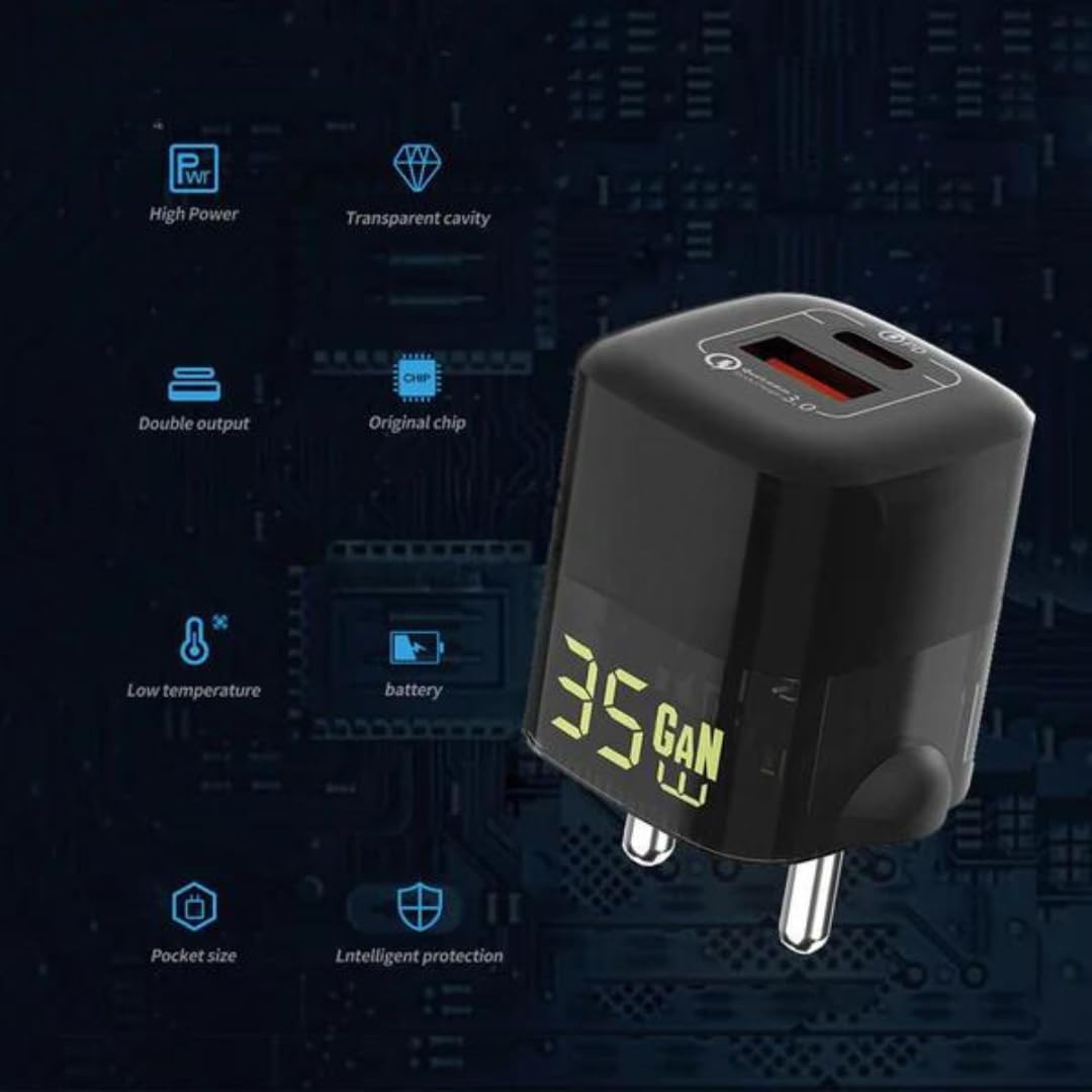 Lito 35w Fast GaN Charger For Mobile Phone