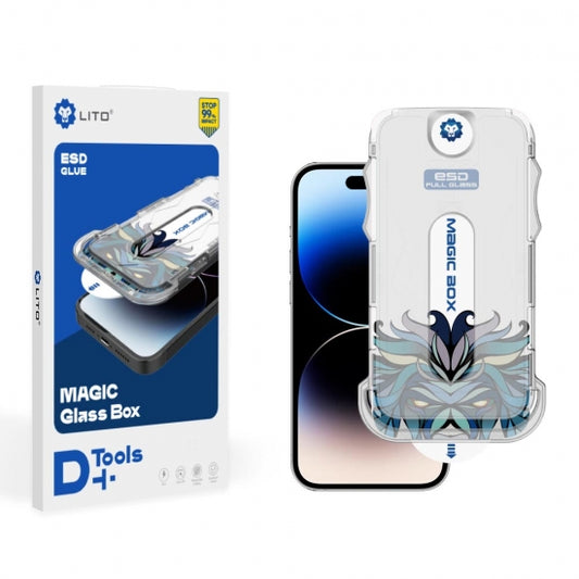 Lito Magic Box D+ Tools HD Full Glass Screen Protector For iPhone 15 series