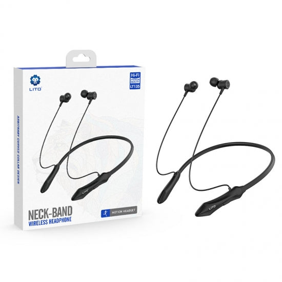 Lito Wireless Skin-Friendly Neckband Bluetooth Earphone