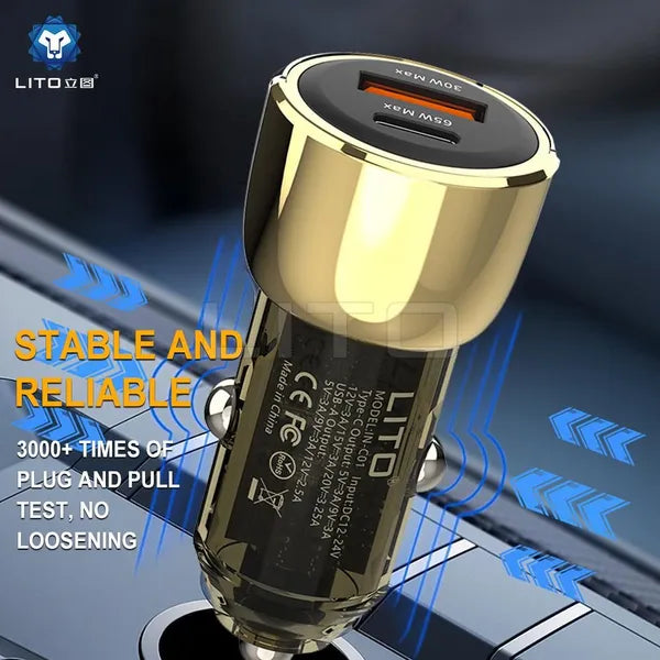 95W Car Charger by MobiCare4U