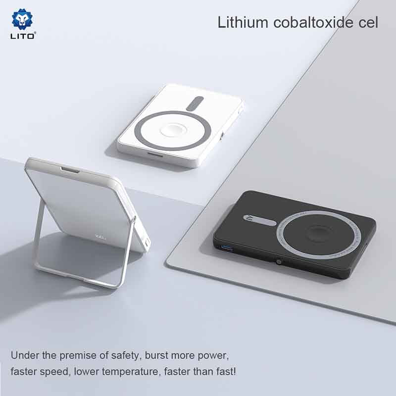LITO LP03 15W Ultra AI 5in1 Magnetic Power Bank