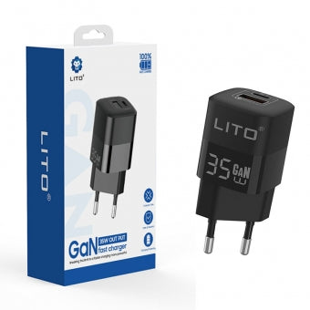 Lito 35w Fast GaN Charger For Mobile Phone