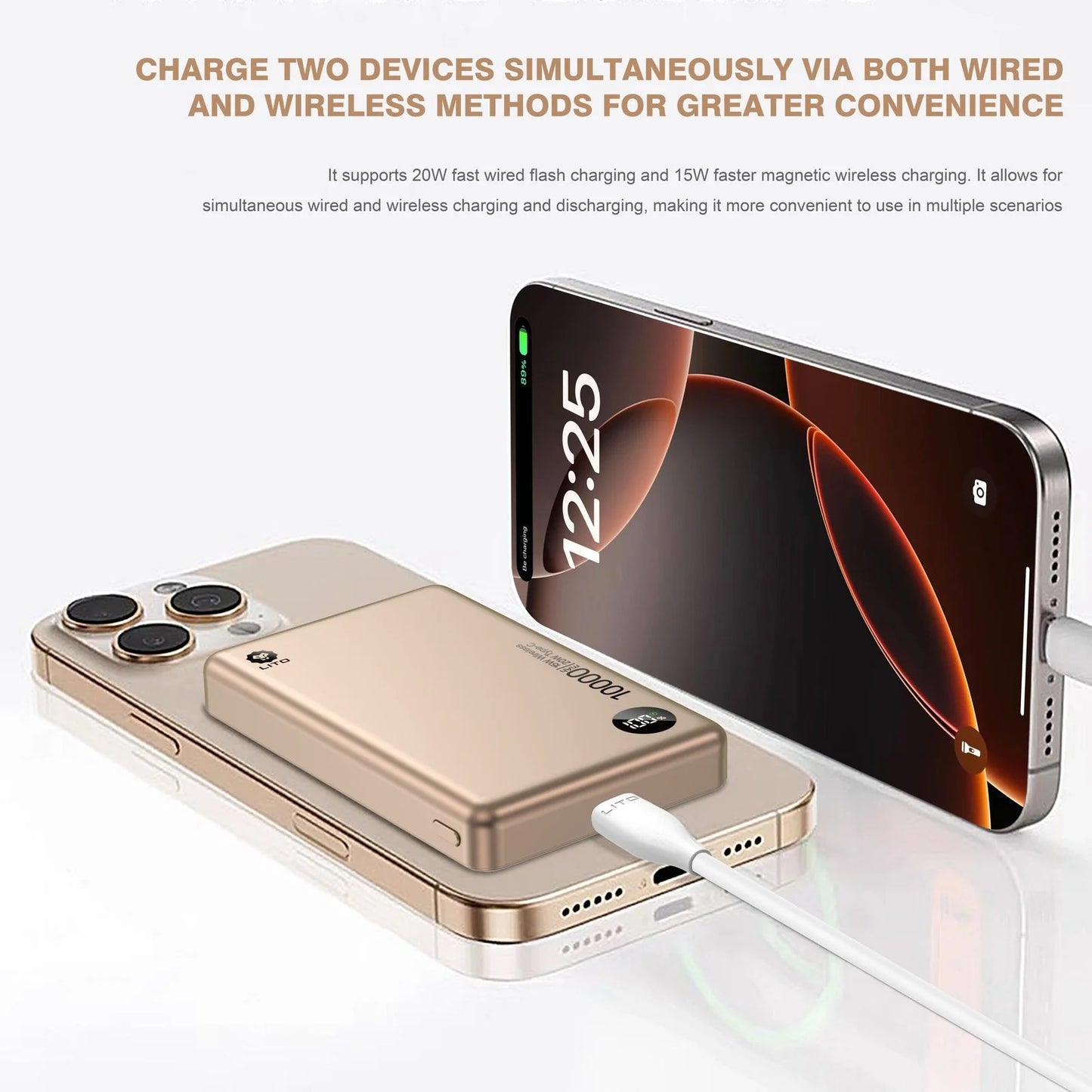 Slim Metal Powerbank 5000Mah